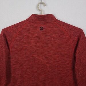 G/FORE Pullover Mens 2XL Red 1/4 Zip Long Sleeve Golf Stretch Mock Neck Top